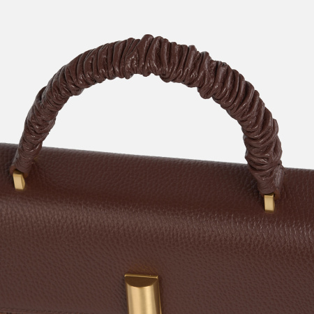 Сумка-седло Arcadia Moon ar4939 dollaro/raffia cognac