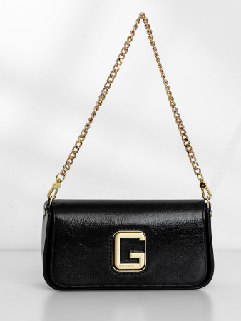 Сумка-багет Gironacci gir2290 naplak/calf nero/lilla