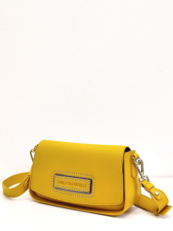 Сумка-багет Carlo Salvatelli cs685 vitello dorato