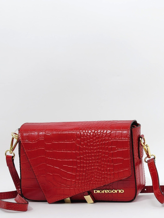 Мини-сэтчел Di Gregorio gr9002 cocco rosso oro