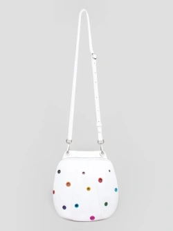 Мини-сумка Curanni cu2477 vitello multi bianco
