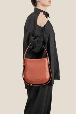 Мини-седло Gironacci gir3153 vitello/calf ginger/cuoio