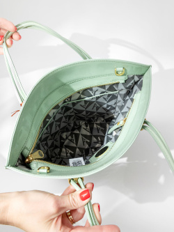 Шоппер Arcadia Aura ar1547 vernice fr.green