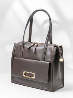 Сумка-тоут Gironacci gir3253 vitello soft/venere t.moro