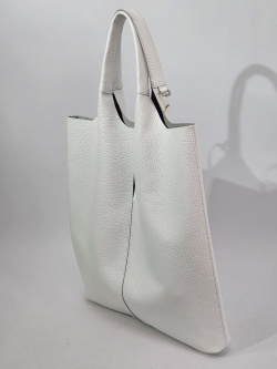 Тоут-шоппер Curanni cu2581 vitello farfor bianco