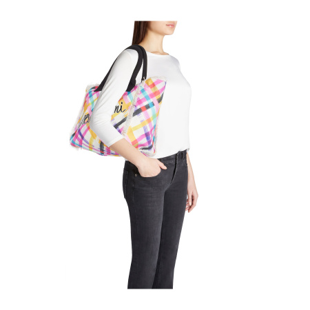 Шоппер Braccialini Summer B18221-TC 2198 tessuto tartan
