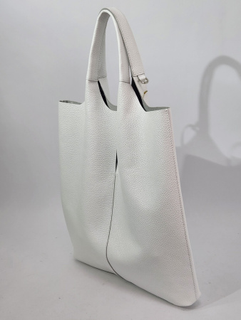 Тоут-шоппер Curanni cu2581 vitello farfor bianco