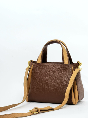 Мини-сумка Arcadia ar4759 zodiaco mocha/mandorla