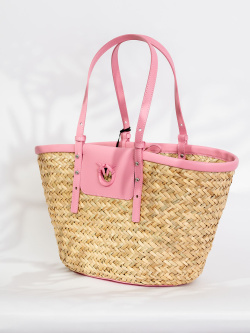 Шоппер Pinko Love Summer 4APDB103324A1RL rosa