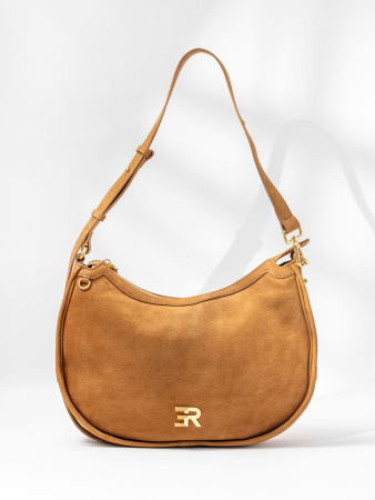 Сумка-седло Ermanno Scervino Angelica Nabuk sce12402066 miele