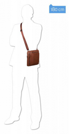 Вертикальная сумка Piquadro Black Square CA1816B3/CU