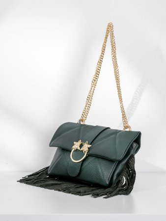 Сумка-багет Steffalini st0614 vitello verde