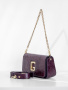 Сумка-багет Gironacci gir2290 naplak/calf mora/viola