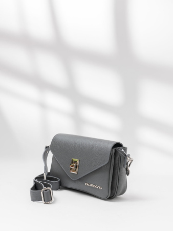 Сэтчел Di Gregorio gr8889 vitello grigio argento