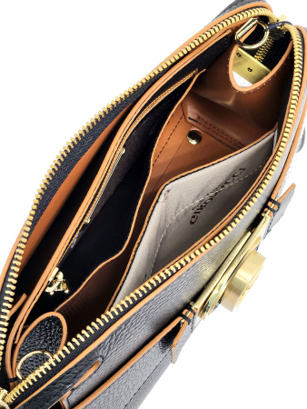 Сумка-боулер Gironacci gir3123 vitello/calf nero/cuoio