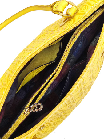 Сумка-боулер Marino Orlandi mo4770 logo giallo