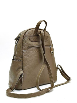Рюкзак Di Gregorio gr8858 vitello taupe argento