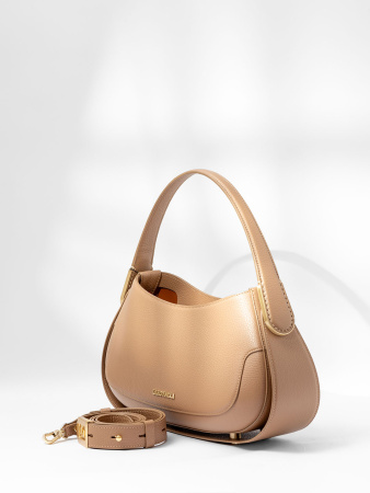 Сумка-седло Gironacci gir3151 vitello/calf camel/cuoio