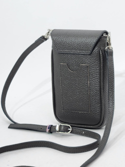 Сумка для телефона Curanni cu2562 vitello branca