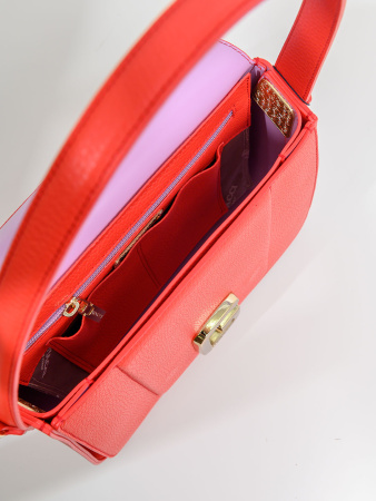 Сэтчел Gironacci gir2292 vitello/calf kiss/lilla