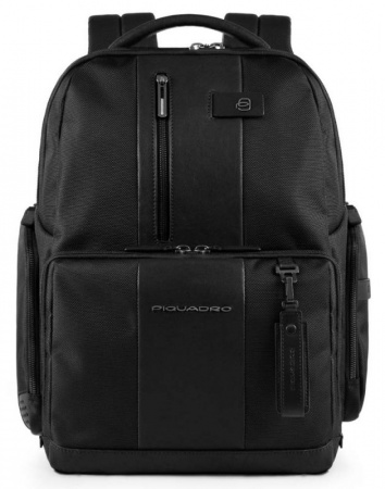 Рюкзак Piquadro Brief CA4439BRBM/N черный натур.кожа/ткань