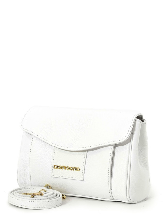 Сумка-багет Di Gregorio gr5576 vitello bianco oro