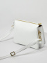 Сумка Di Gregorio gr796 vitello bianco oro