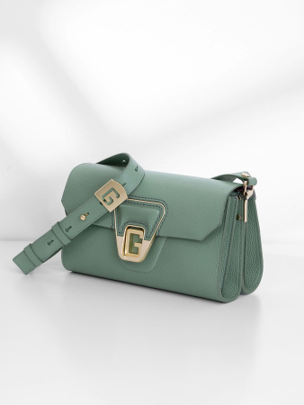 Сумка-багет Gironacci gir3211 vitello/calf salvia/lilla