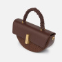Сумка-седло Arcadia Moon ar4939 dollaro/raffia cognac