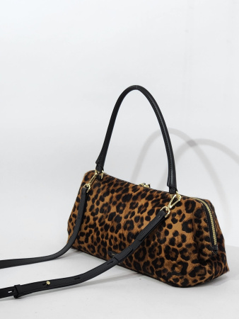 Сумка-боулер Loristella ls3195C leopardo/nero