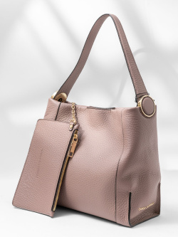 Сумка-тоут Carlo Salvatelli cs762 double taupe