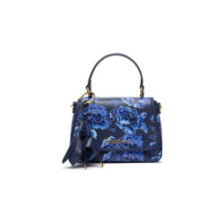 Сэтчел Braccialini Flower B19140-PP 200 pelle blu