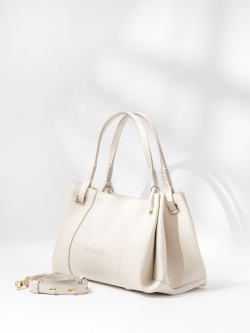 Сумка-тоут Gironacci gir3350 vitello soft/venere off white