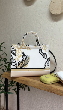 Сумка-тоут Cromia Jungle Noir cr1406311 bianco/nero