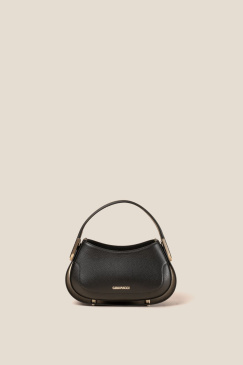 Мини-седло Gironacci gir3150 vitello/calf nero/cuoio