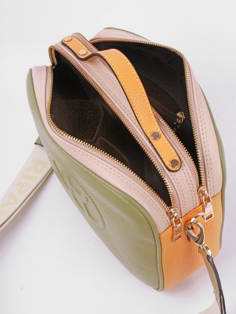 Сумка-боулер Ripani Angelite rp3716OU 00341 olive/giallo
