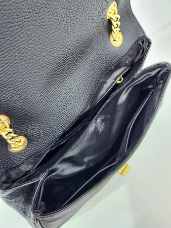 Сэтчел Di Gregorio gr1629 vitello nero oro