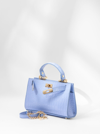 Сумка-тоут Steffalini sf4339 croco lavanda