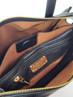 Сумка-боулер Gironacci gir3252 vitello soft/venere nero