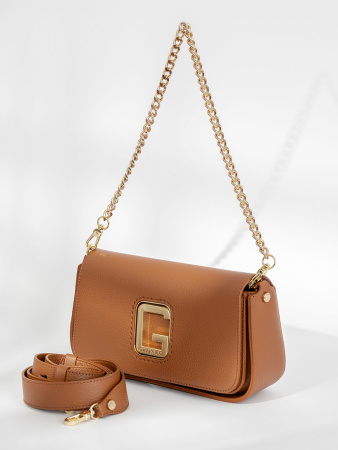 Сумка-багет Gironacci gir2290 vitello/calf legno/lilla