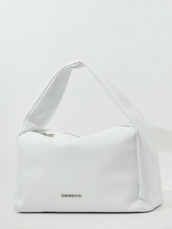 Сумка-хобо Di Gregorio gr9156 vitello bianco argento