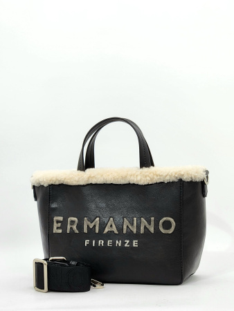 Мини-тоут Ermanno Scervino Vanessa Fur sce12401989 black