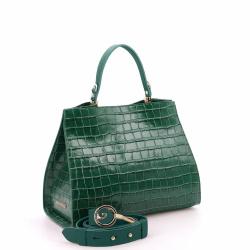 Сумка-тоут Gironacci gir2512 rico lux/vitello verde/verde