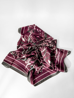 Платок Cromia cr_fou0358 cherry