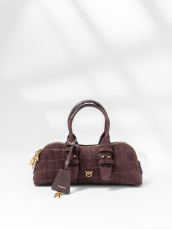 Сумка-боулер Pinko 5BPDB105334A2YW rosso mogano