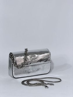 Клатч Ermanno Scervino Agnes Metallic sce12402166 silver