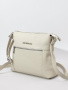 Сумка Di Gregorio gr9142 vitello beige argento
