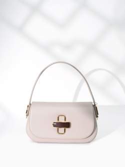 Сумка-седло Gironacci gir3161 vitello/calf avorio