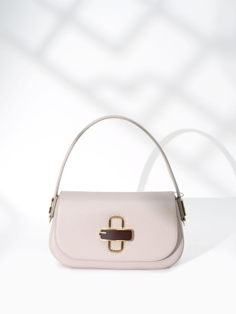 Сумка-седло Gironacci gir3161 vitello/calf avorio