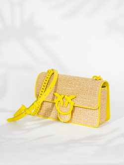 Мини-сэтчел Pinko Love One 4APDB103335A1RQ giallo